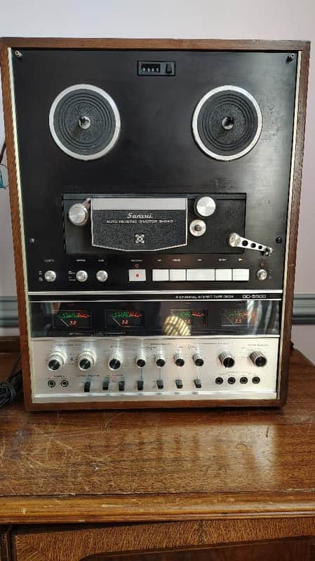 Sansui QD5500 quadrophonic reel to reel in excellent condition, serviced -0 1970's image 1