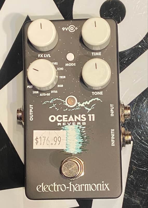 Electro-Harmonix Oceans 11 Reverb 2018 - Present - Black image 1