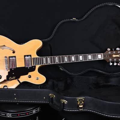 Guild Starfire SF-4 from 1977 in Natural with Case image 10