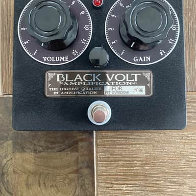 Black Volt Amplification FDR Fet Overdrive 2023 - Black Powder Coated image 1