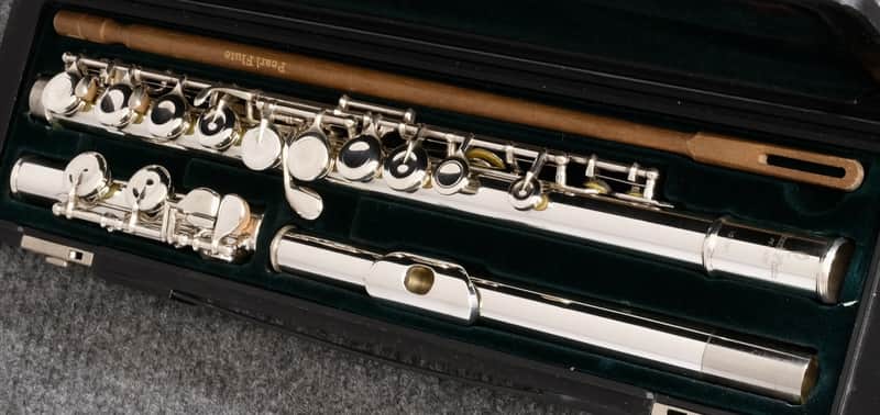 Pearl Model PF-500 Silver Plated Flute image 1
