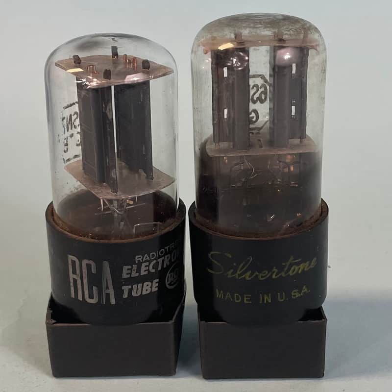 1950s RCA 6SN7GT Vintage Matched Pair Preamp Tubes! T94 image 1