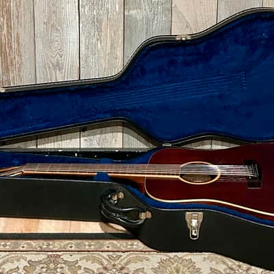 Rare 1978 Daion THE '78 Heritage 12-String Made in, Mahogany Stain Gloss Finish Slotted Headstock , Pro Setup Hard Shell Case image 17