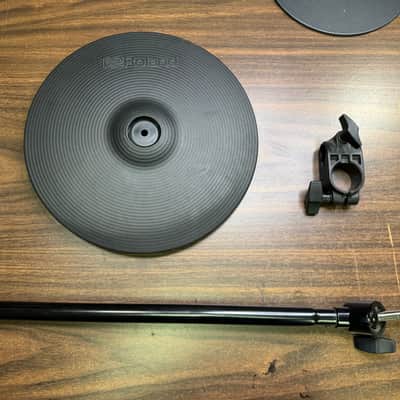 Roland CY-12C Dual-Trigger V-Cymbal V-Drum w/Cymbal Arm & Clamp - P0M3007 image 1