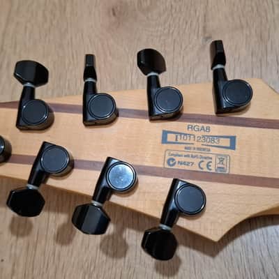 Ibanez RGA8 8 String Guitar 27" Scale - Bare Knuckle Aftermath Pickups image 4