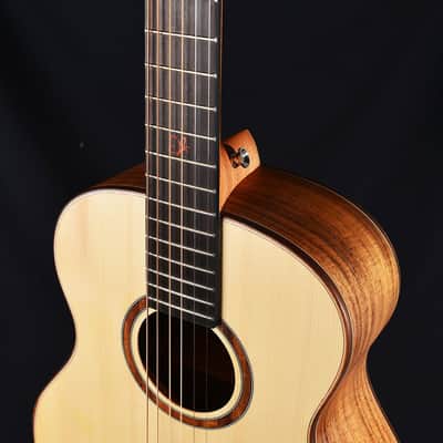 Crafter Mino Shape Acoustic Electric Guitar w/ Gig Bag - Koa - MINO KOA image 4