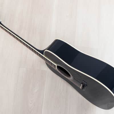 2010 Martin Johnny Cash Commemorative Edition D-35 Black, Near-Mint w/ Case & Hangtags image 15