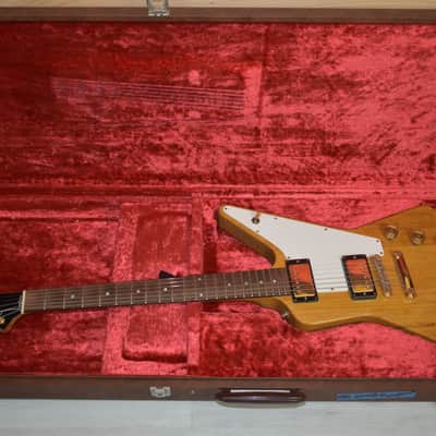 Orville By Gibson Explorer 1990 Clapton Cut- Natural Korina image 3