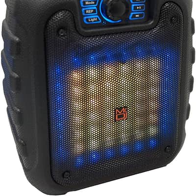 MR DJ DISCO 5.25" Portable Powerful PA Bluetooth Speaker Karaoke Machine image 5