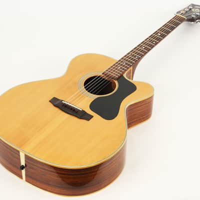 1977 Takamine F366S Jumbo Acoustic Guitar - Rare Lawsuit Era Guild Copy, Nice Example with TKL Case! image 3