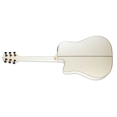 Takamine GD37CE-PW Acoustic-Electric Guitar Pearl White image 2