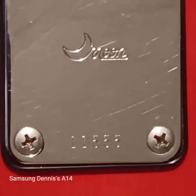 Moon Stratocaster 1987 - Red image 14