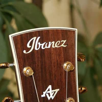 Ibanez AVD12STK Solid Torrefied Spruce Top Solid Rosewood B/S - Natural - Prototype never sold in USA image 15
