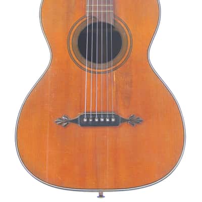 Johann Georg Stauffer style ~1900 romantic guitar - amazing sounding early classical guitar - check video! image 2