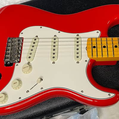 NEW! Fender Custom Shop Special Run '69 Stratocaster NOS Finish - Handwound P/U's - Ferrari Red - Reverse Matching Headstock - 8 lbs - Authorized Dealer - One OFF! SUPRE RARE! G06974 image 3