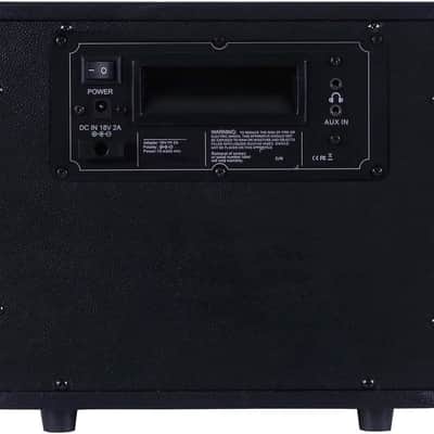 Guitar Amplifier Combo 15W, Practice Amp with 9 Digital Amp Models, 6.5" Speaker, Bluetooth, Headphone Output, for Electric/Acoustic Guitar and Bass - Black image 3