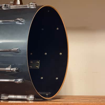 Yamaha 24" Recording Custom Metallic Grey 14x24 Bass Drum BD-924RC MIJ image 10