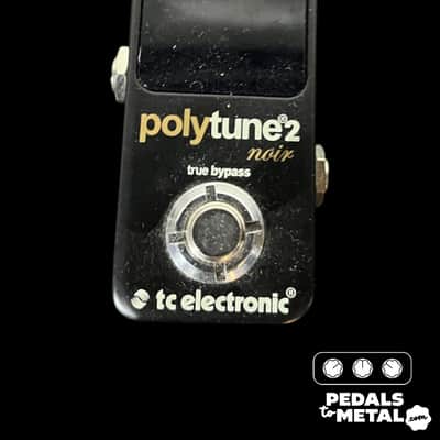 TC Electronic PolyTune 2 Noir Tuning Pedal-x15678 image 5