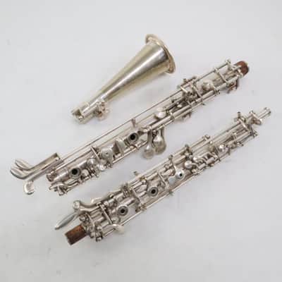Moennig Bros. Artist Model Metal Oboe SN 6117 VERY RARE image 2