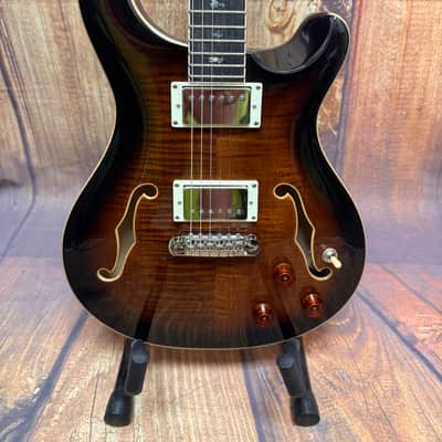 PRS Hollowbody II Piezo - Orange Tiger Smokeburst image 1