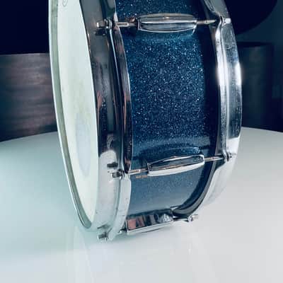 Pearl Snare Drum 60s - Blue Sparkle image 5