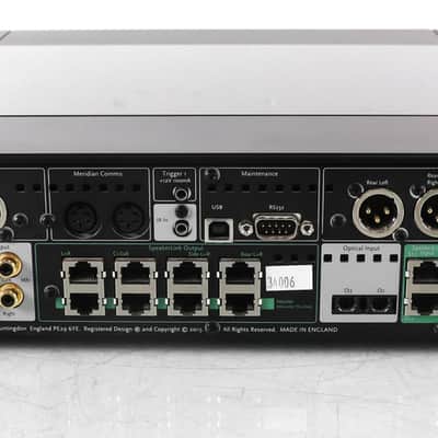 Meridian G65 7.1 Channel Digital Home Theater Processor; G-65; Black (No remote) image 5