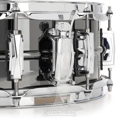 Ludwig Black Beauty 5 x 14-inch Brass Snare Drum - Black Nickel (LB416d1) image 3