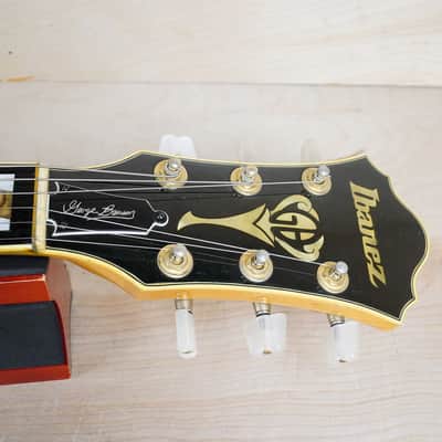Ibanez GB10 George Benson Signature Hollowbody MIJ 1987 Natural Vintage Japan w/ OHSC image 4