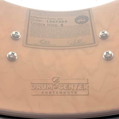 DW Collectors VLT 333 Maple Snare Drum 14x6.5 Exotic Curly Maple image 5