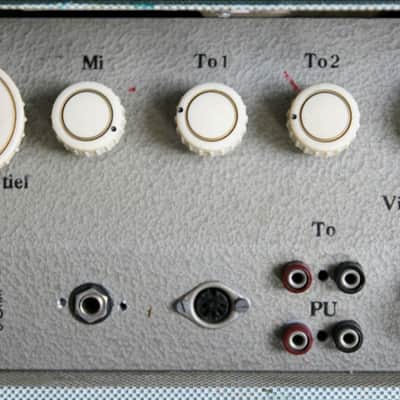 1955 Dynacord DA15V Combo Amplifier - Grey & Green image 7