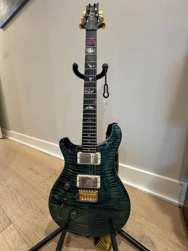 2023 PRS Custom 24 Wood Library River Blue