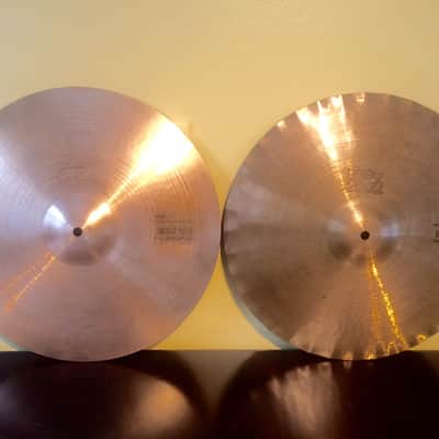 Paiste 15" 2002 "Black Label" Sound Edge Hi-Hat Cymbals (Pair) 1971 - 1980