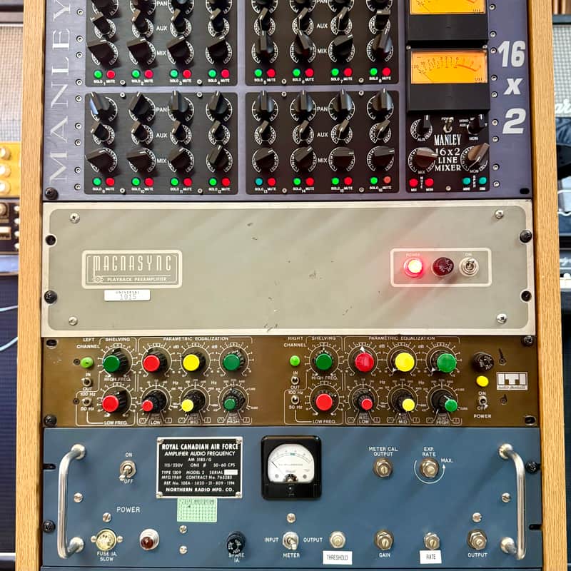 Magnasync Tube preamplifier c 1950’s original vintage USA micpre line amp Bild 1