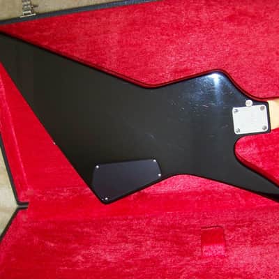 Kramer Focus EXPLORER BASS 1982 BLACK MADE IN JAPAN LEFTY LEFT HANDED OHSC RARE VINTAGE image 4