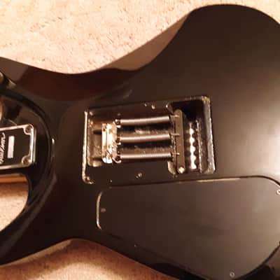 Vintage 1994 JACKSON Pro Series DK2- Dinky - MIJ - Gloss Black - All original with J80 pickup - licensed Floyd Rose tremolo- Grover- made in JAPAN image 9