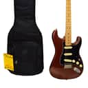 2019 Fender Deluxe Roadhouse Stratocaster Electric Guitar, Maple Fingerboard, Classic Copper w/ Bag