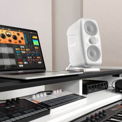 IK Multimedia iLoud MTM Compact Studio Monitor (Single, White) *USA Small Business* image 2