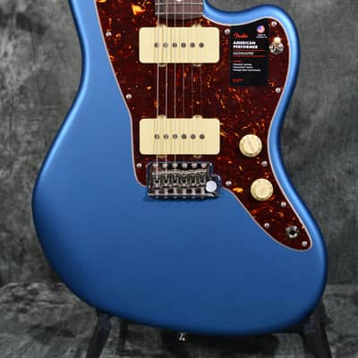 Fender American Performer Jazzmaster Satin Lake Placid Blue W/ FREE Same Day Shipping image 1