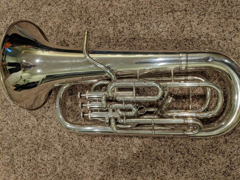 Willson 2950 Euphonium, 4 Valve ~2004 Nickel image 1