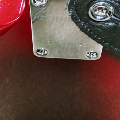 Epiphone SG 4 String Bass 2007 Glossy Maroon image 8