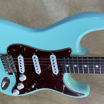 Fender Custom Shop Strat NOS '65 Stratocaster Surf Green Guitar image 4