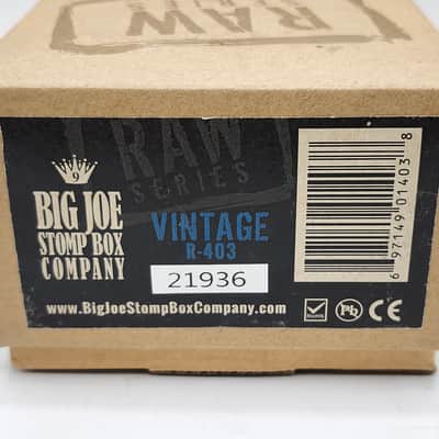 Big Joe Stomp Box Company Analog Vintage R-403 | Raw Series - Overdrive image 8
