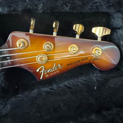 Fender Contemporary Precision Bass Lyte MIJ 1989 - 1994 - Violin Burst image 3