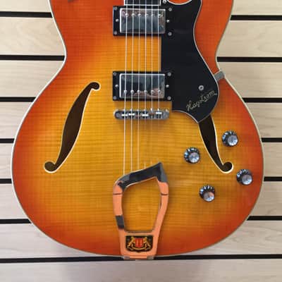Hagstrom Viking Deluxe ii semi hollow thinline es dot image 1