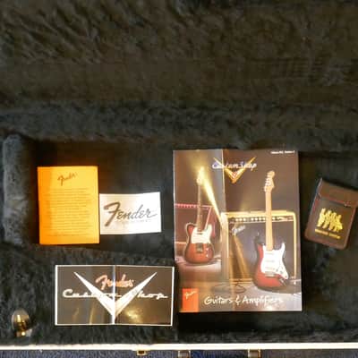 Fender Stratocaster Hank Marvin 40th Anniversary No.1 1998 - Fiesta Red image 21