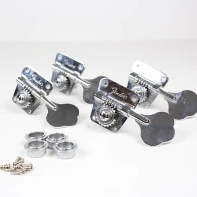 1978 Vintage Fender Precision Jazz Bass CHROME TUNERS with Bushings & Screws 1978 1979 1970's Telecaster image 3