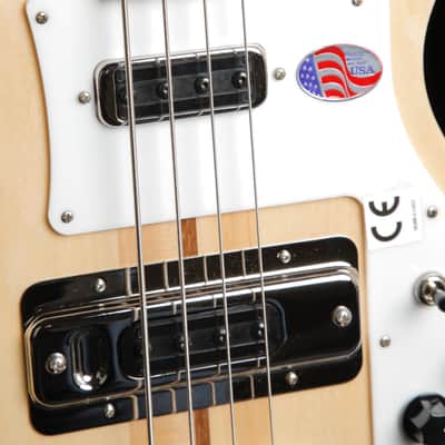 Rickenbacker 4003S Mapleglo Solidbody Electric Bass Guitar image 6