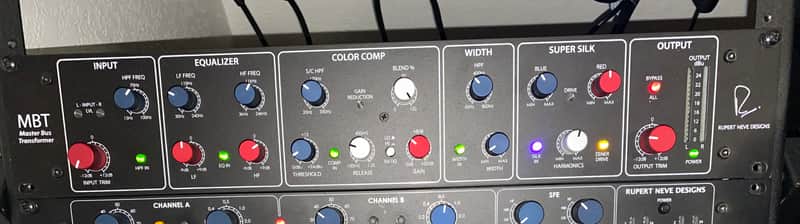 Rupert Neve Designs MBT Master Bus Transformer Stereo Signal Processor 2023 - Present - Black image 1