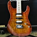 Suhr Modern Pro HSH with Maple Fretboard and 510 Tremolo  Honey Amber Burst