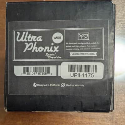 Vertex Ultraphonix mkII Special Overdrive 2025 - nero image 7